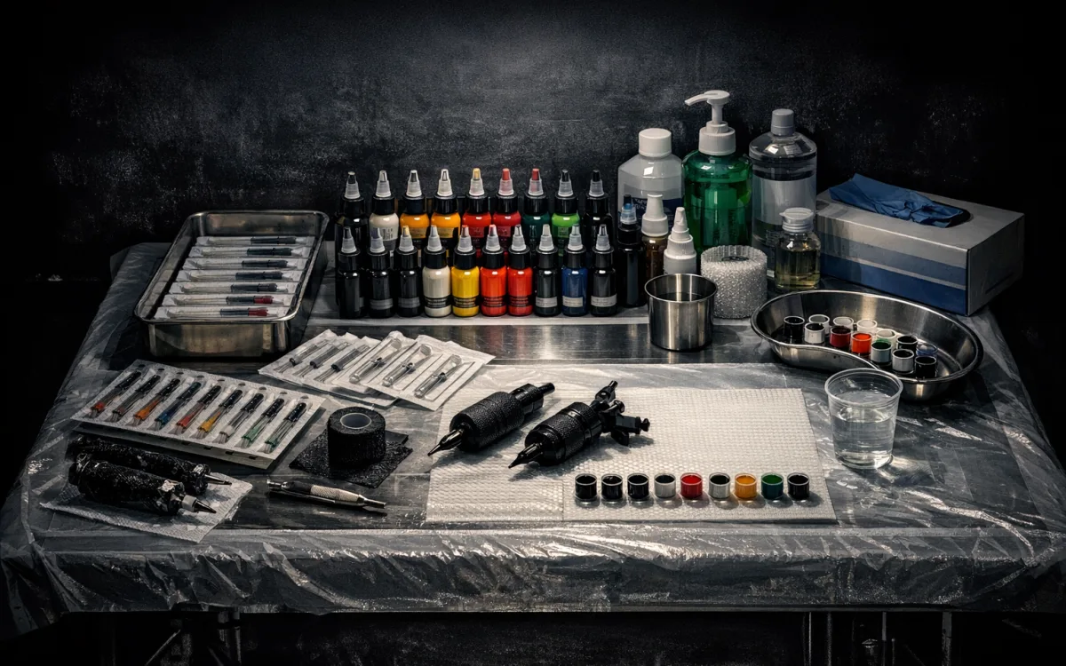 Sterile Tattoo Workstation